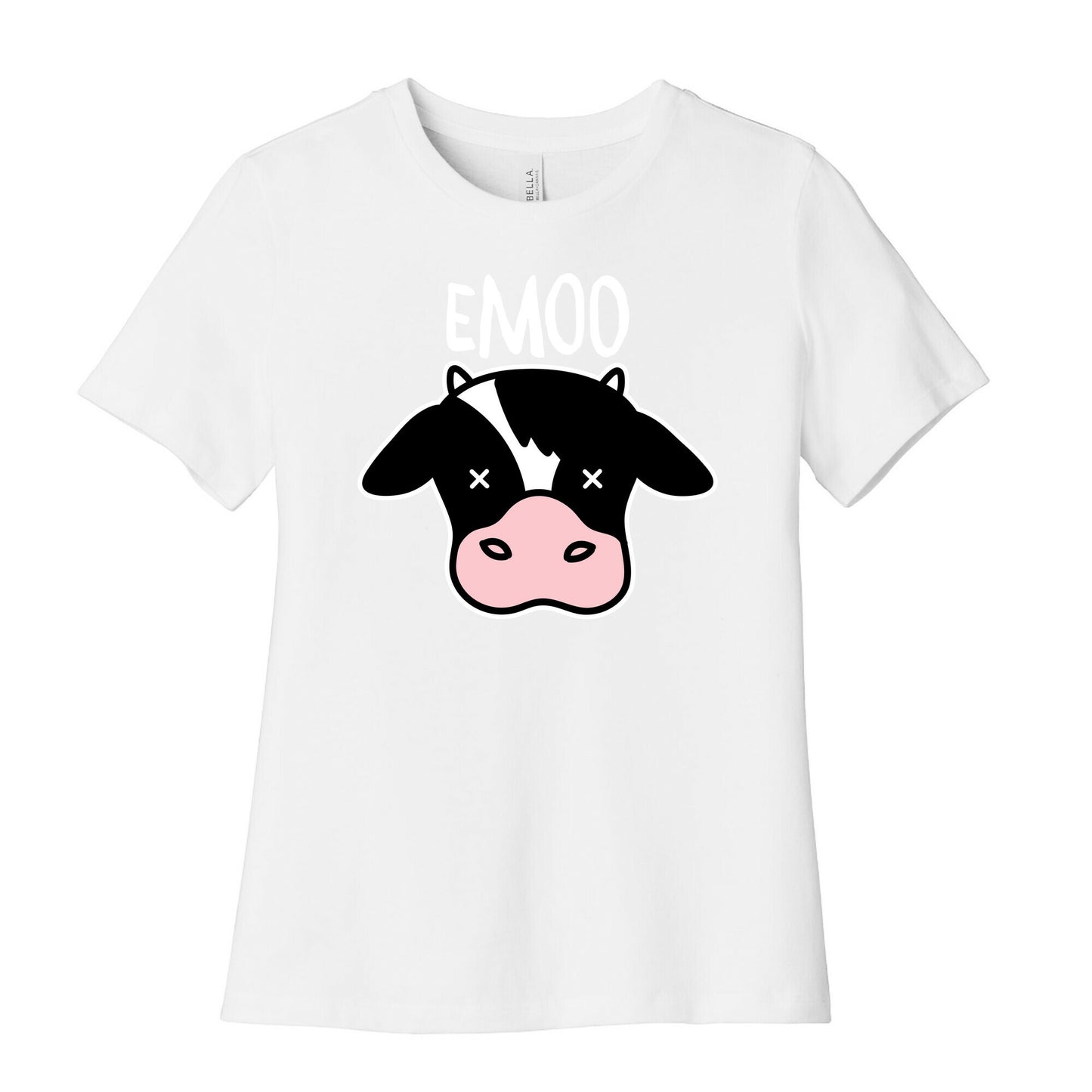 Emoo Emo Cow Women's Cotton Tee
