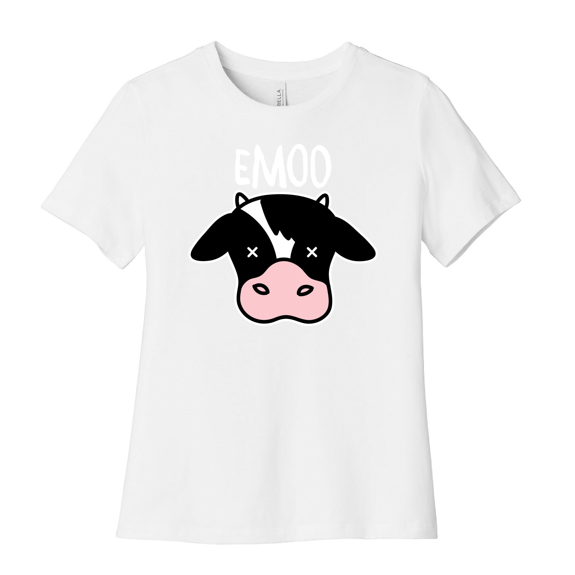 Emoo Emo Cow Women's Cotton Tee