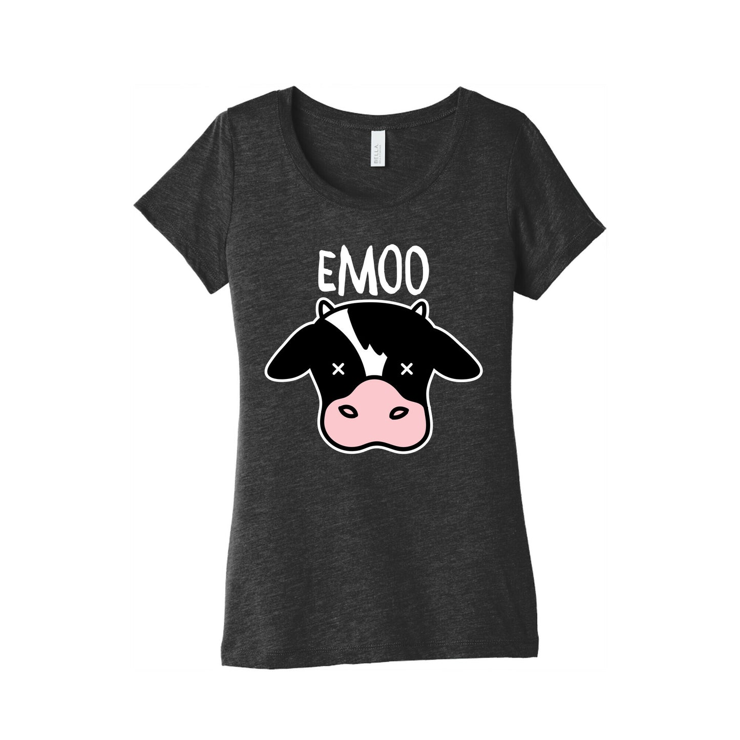 Emoo Emo Cow Women's Triblend Tee