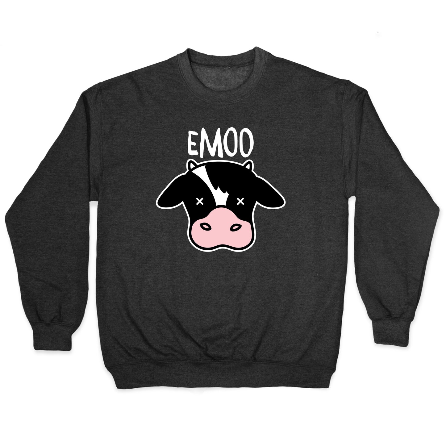 Emoo Emo Cow Crewneck Sweatshirt