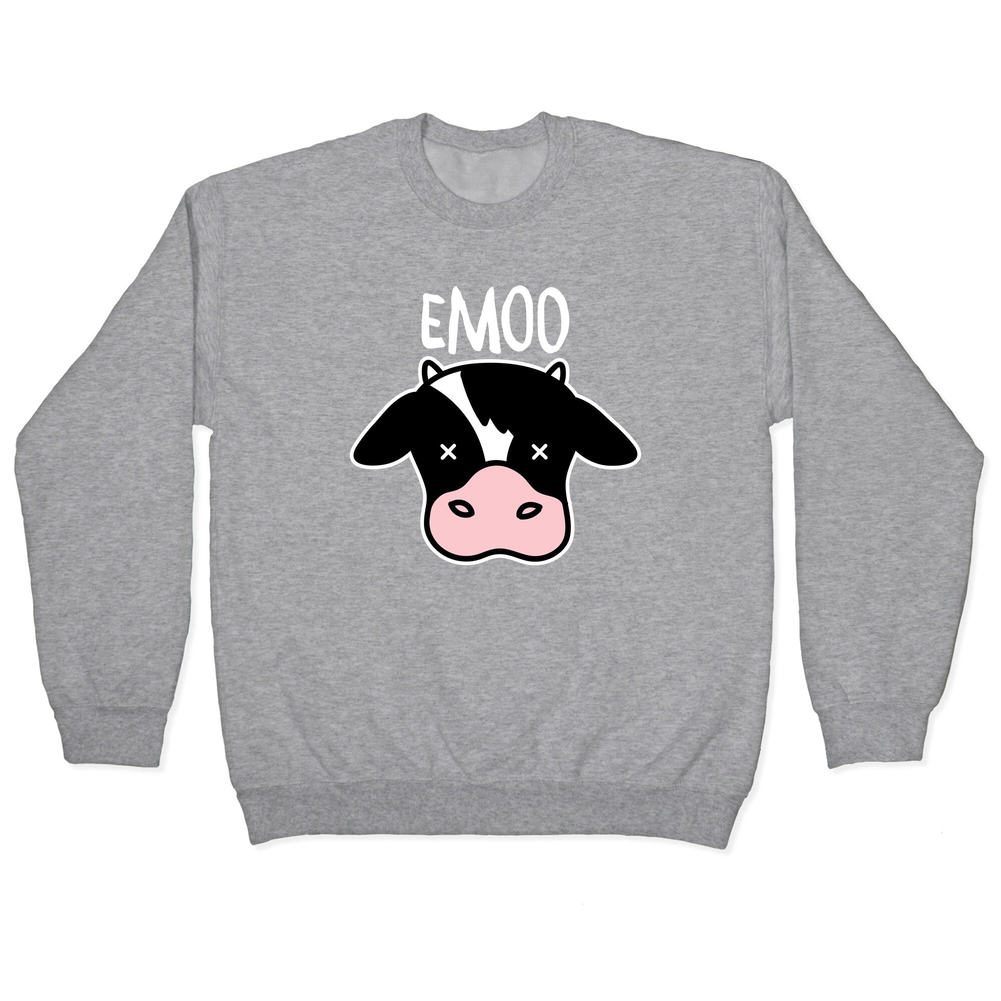 Emoo Emo Cow Crewneck Sweatshirt