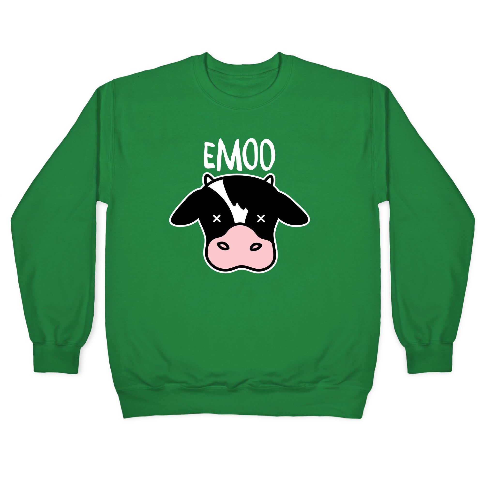 Emoo Emo Cow Crewneck Sweatshirt
