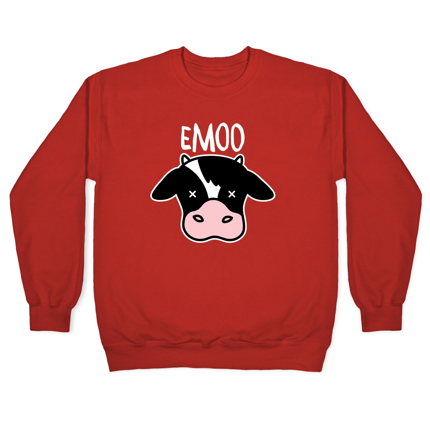 Emoo Emo Cow Crewneck Sweatshirt