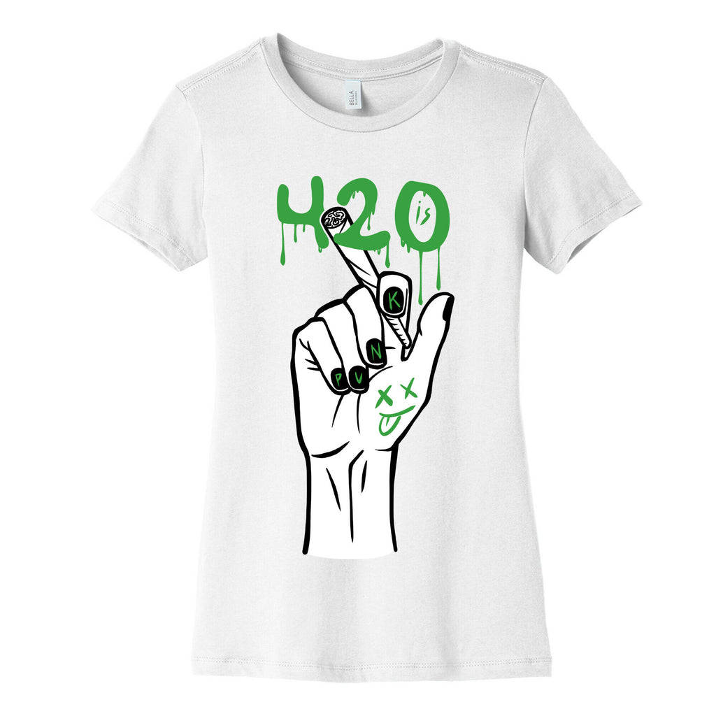 420 Is Punk Women's Cotton Tee