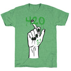 420 Is Punk Unisex Triblend Tee