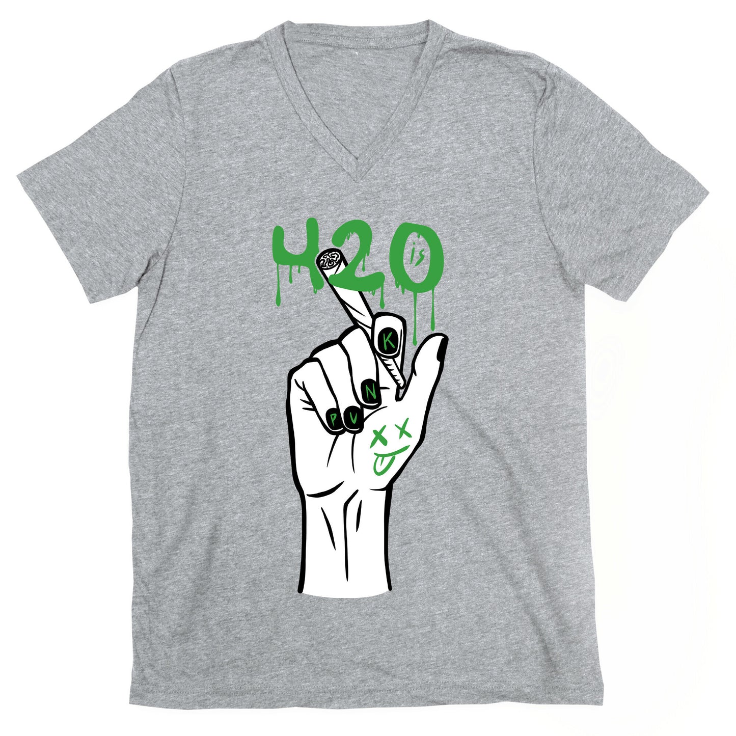 420 Is Punk V-Neck