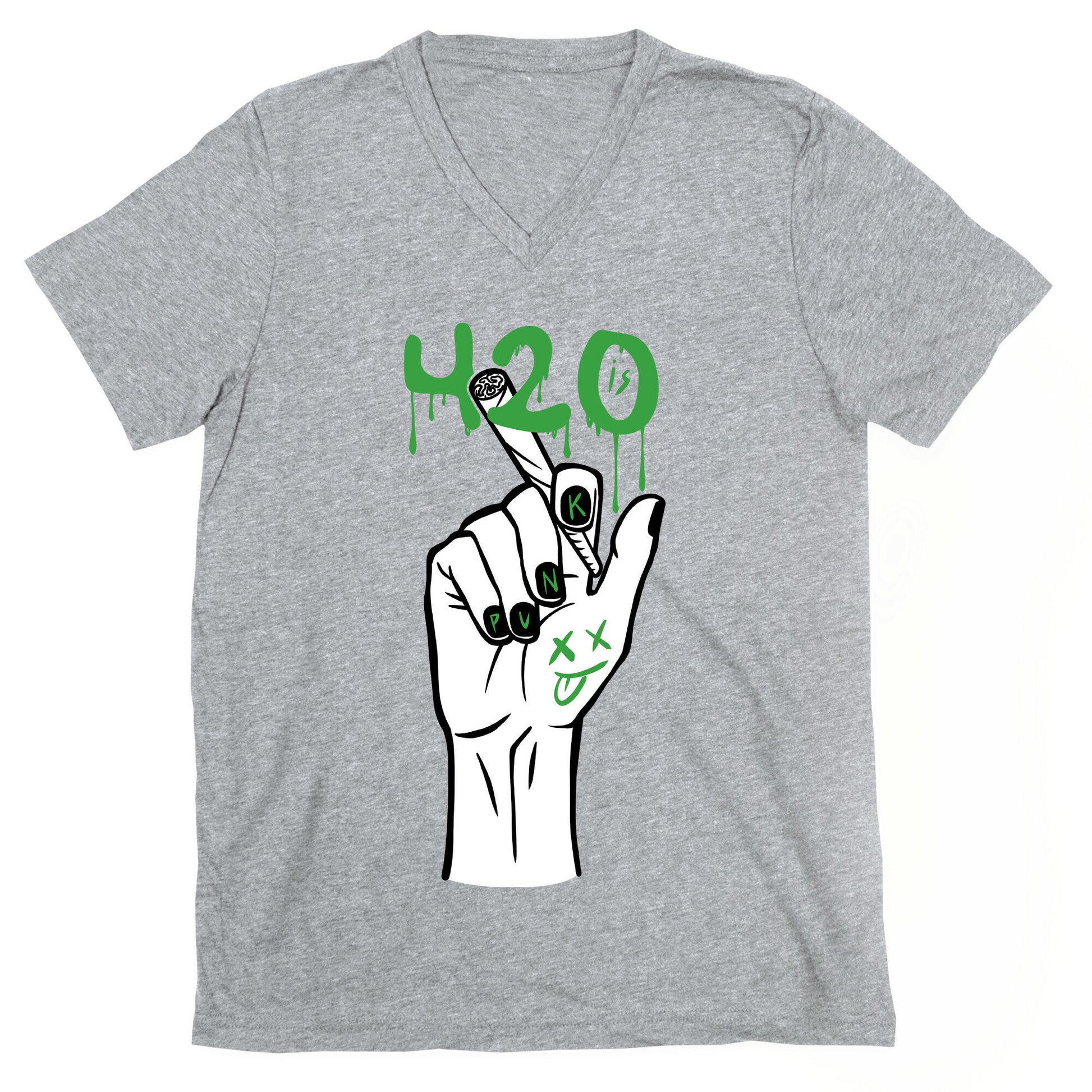 420 Is Punk V-Neck