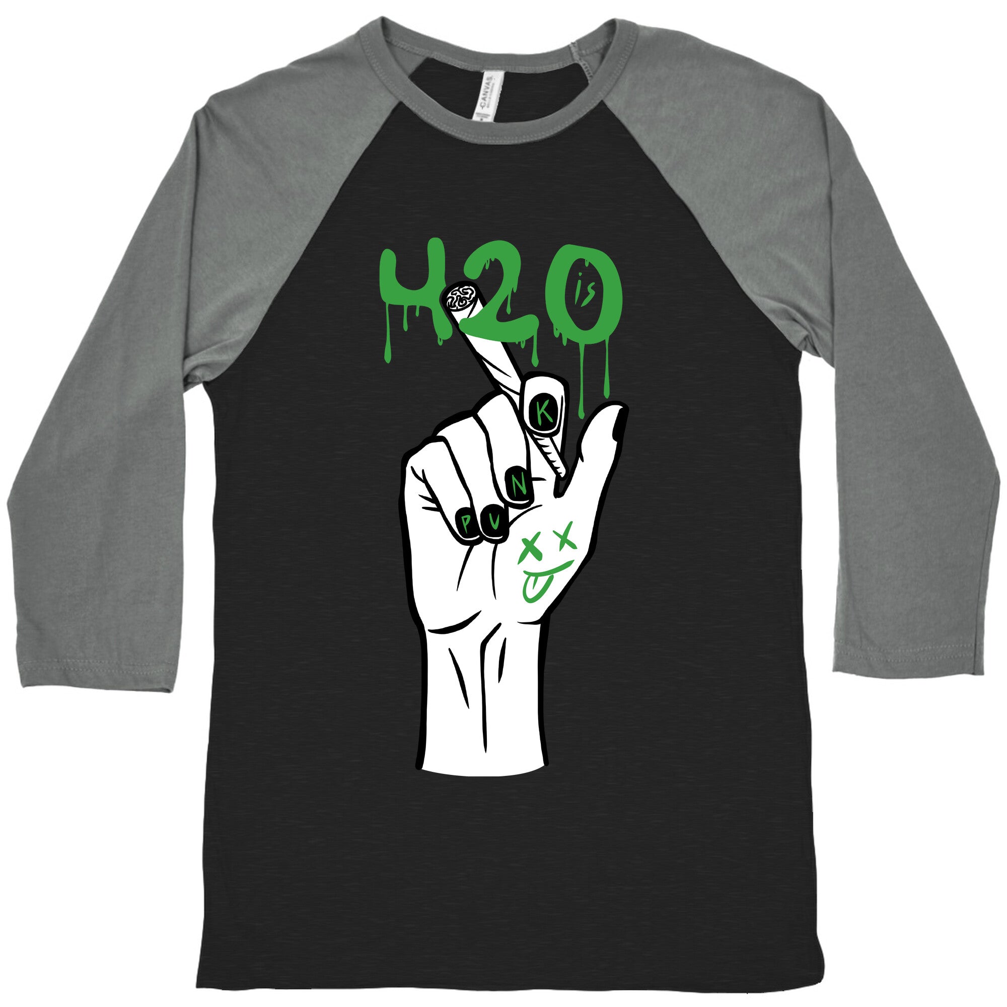 420 Is Punk Baseball Tee