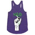 420 Is Punk Racerback Tank