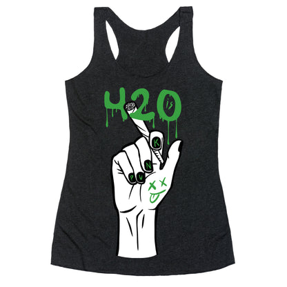 420 Is Punk Racerback Tank