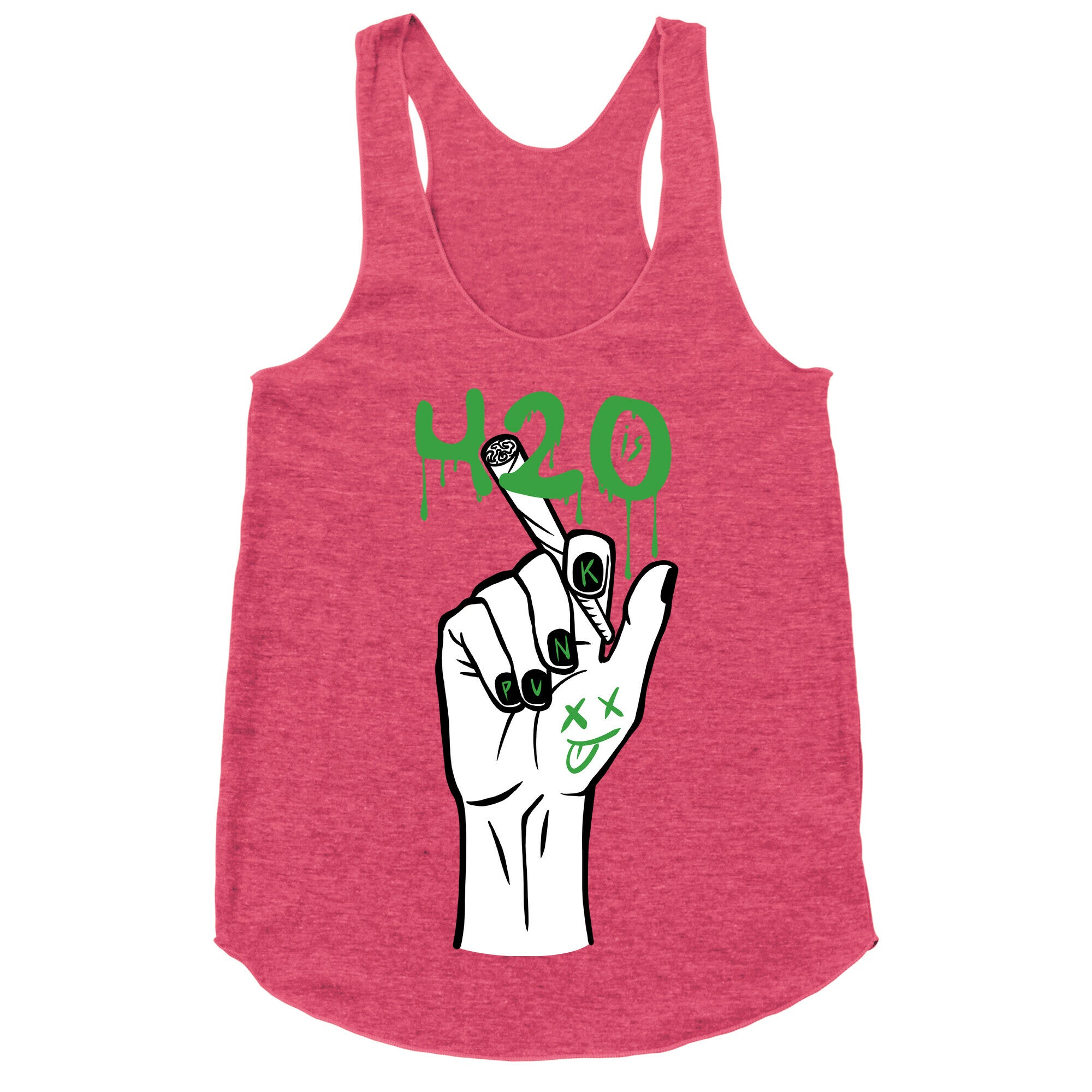 420 Is Punk Racerback Tank