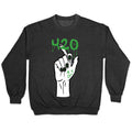 420 Is Punk Crewneck Sweatshirt