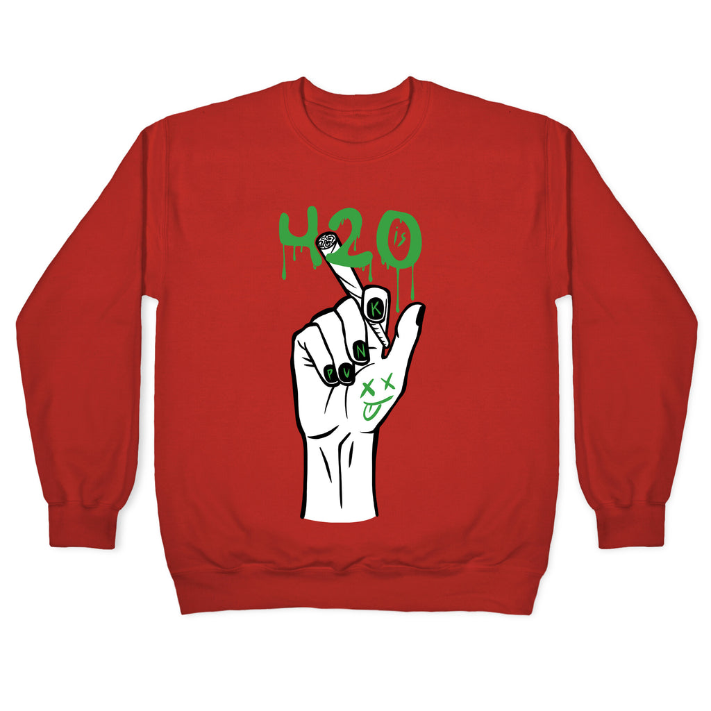 420 Is Punk Crewneck Sweatshirt