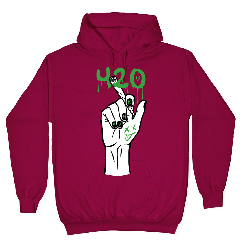 420 Is Punk Hoodie