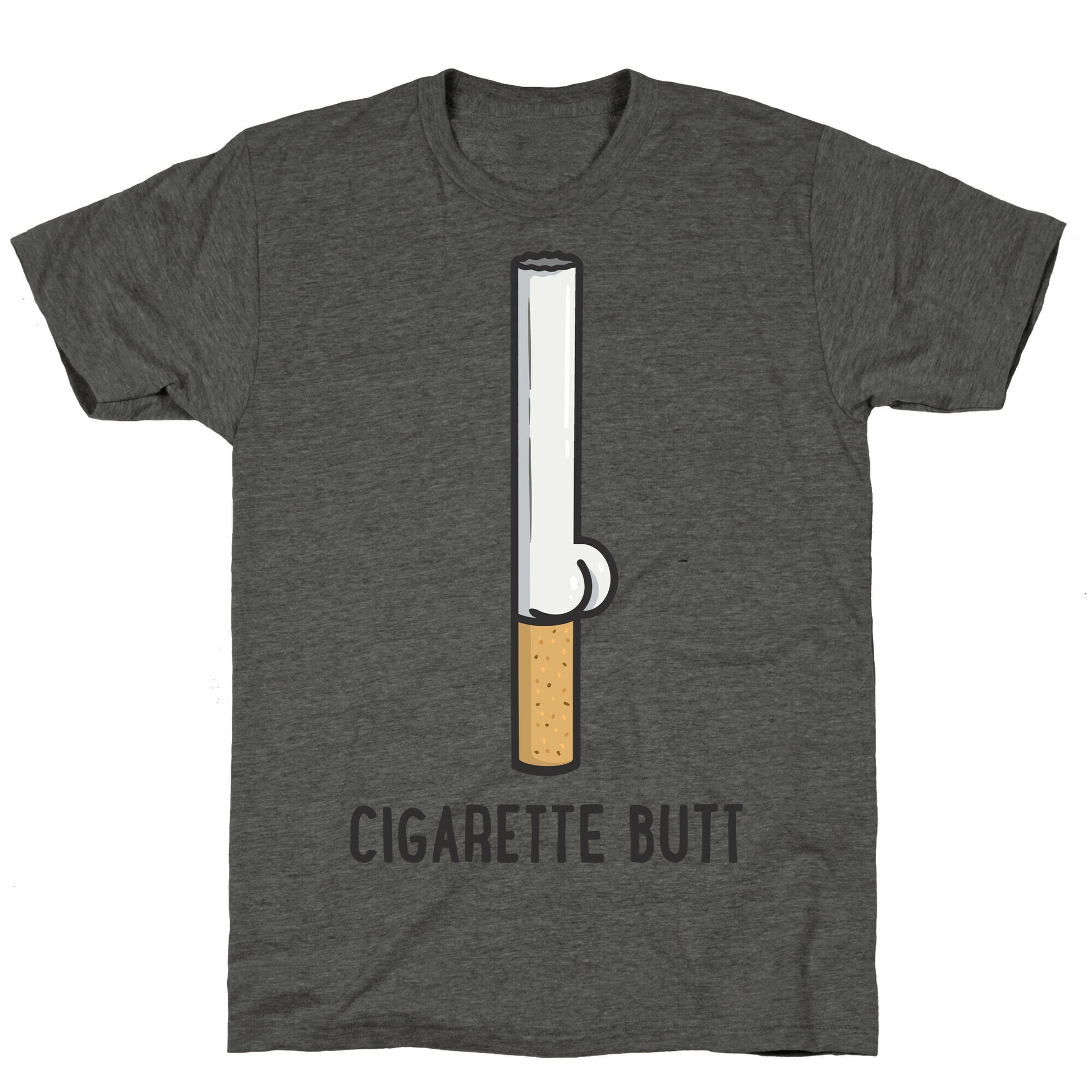 Cigarette Butt Unisex Triblend Tee