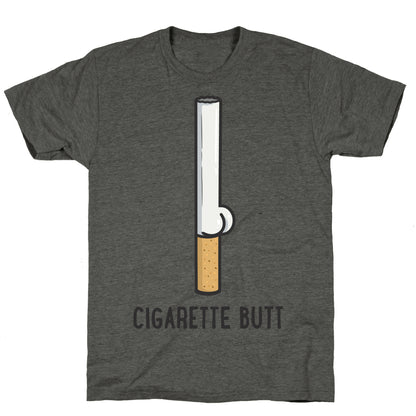 Cigarette Butt Unisex Triblend Tee