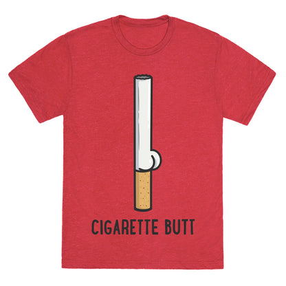 Cigarette Butt Unisex Triblend Tee