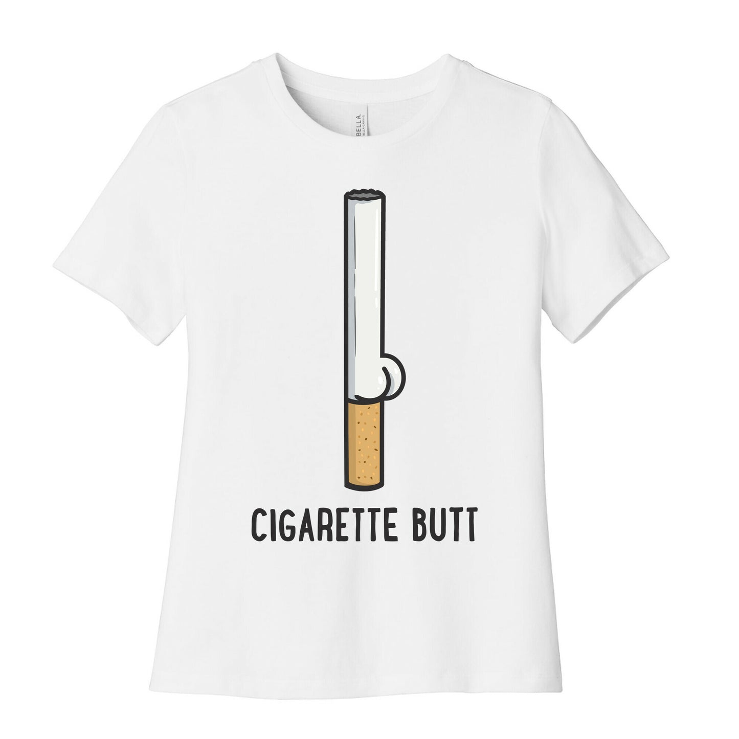 Cigarette Butt Women's Cotton Tee