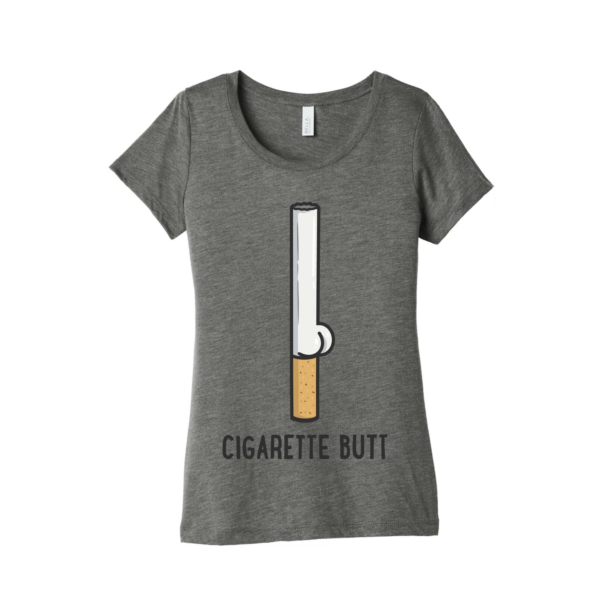Cigarette Butt Women's Triblend Tee