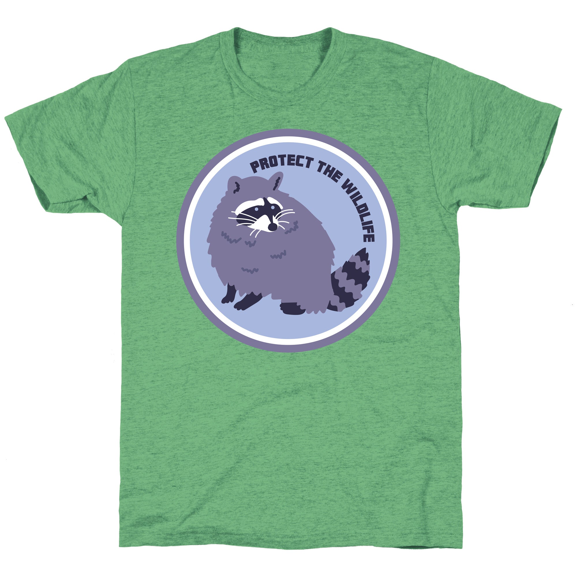 Protect the Wildlife (Raccoon) Unisex Triblend Tee