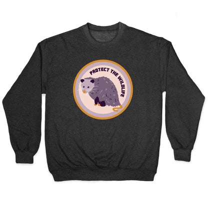 Protect the Wildlife (Opossum) Crewneck Sweatshirt
