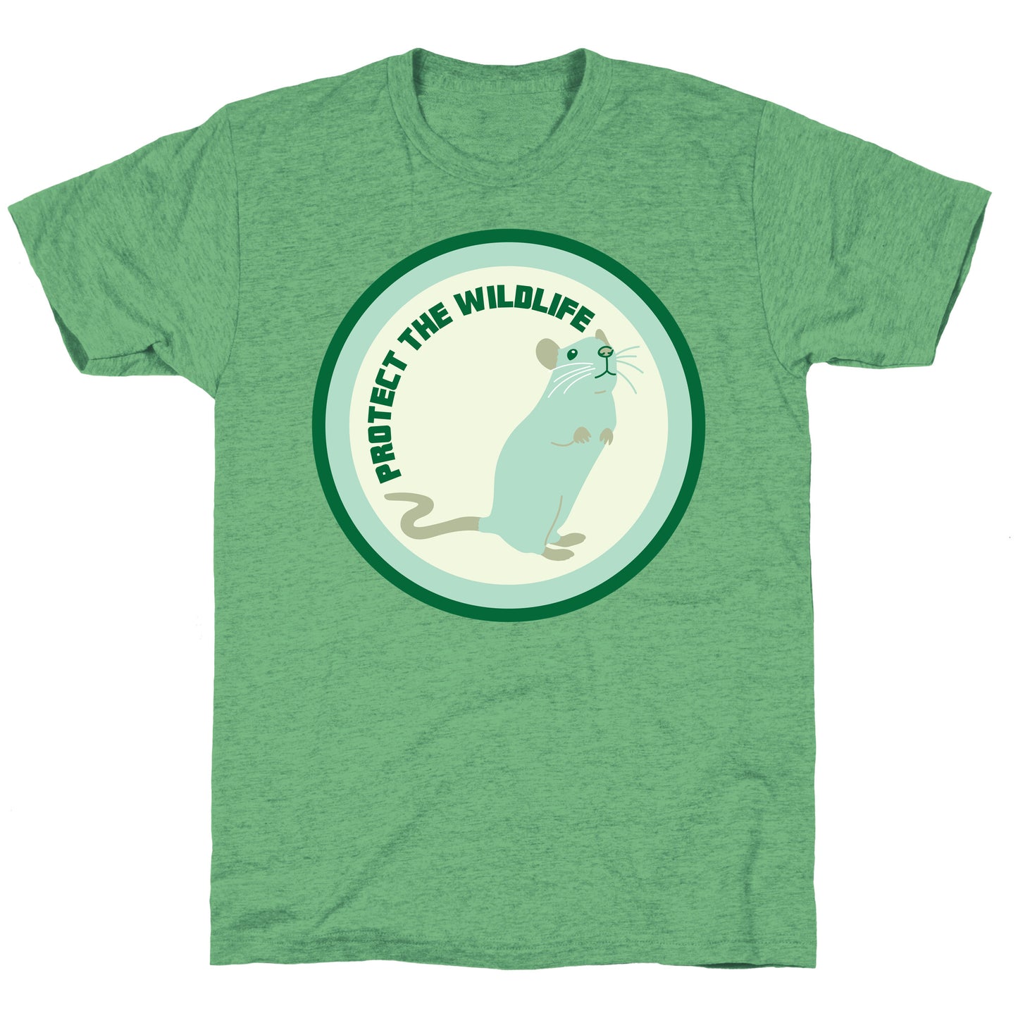 Protect the Wildlife (Rat) Unisex Triblend Tee