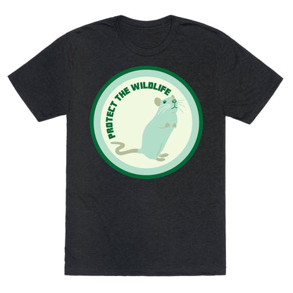 Protect the Wildlife (Rat) Unisex Triblend Tee