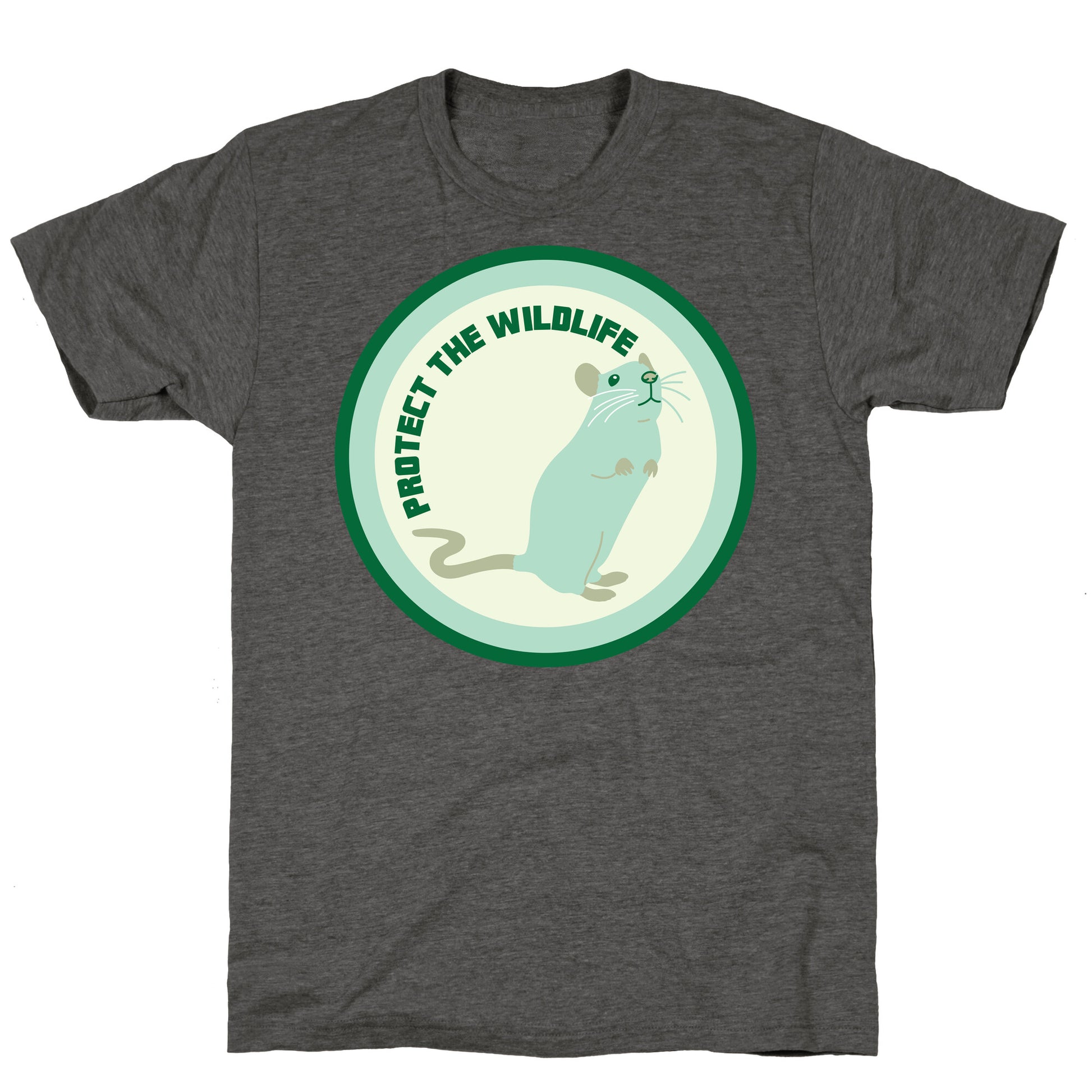 Protect the Wildlife (Rat) Unisex Triblend Tee