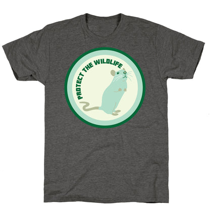 Protect the Wildlife (Rat) Unisex Triblend Tee