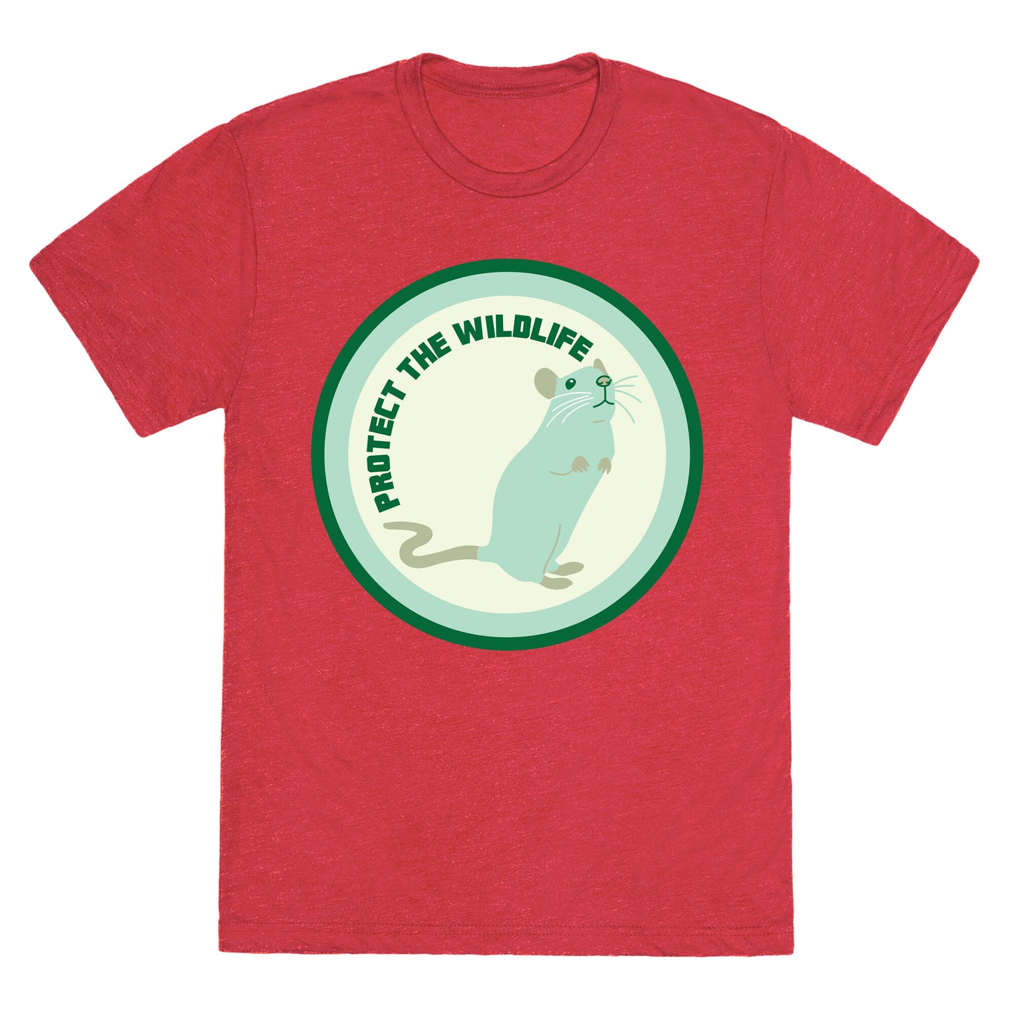 Protect the Wildlife (Rat) Unisex Triblend Tee