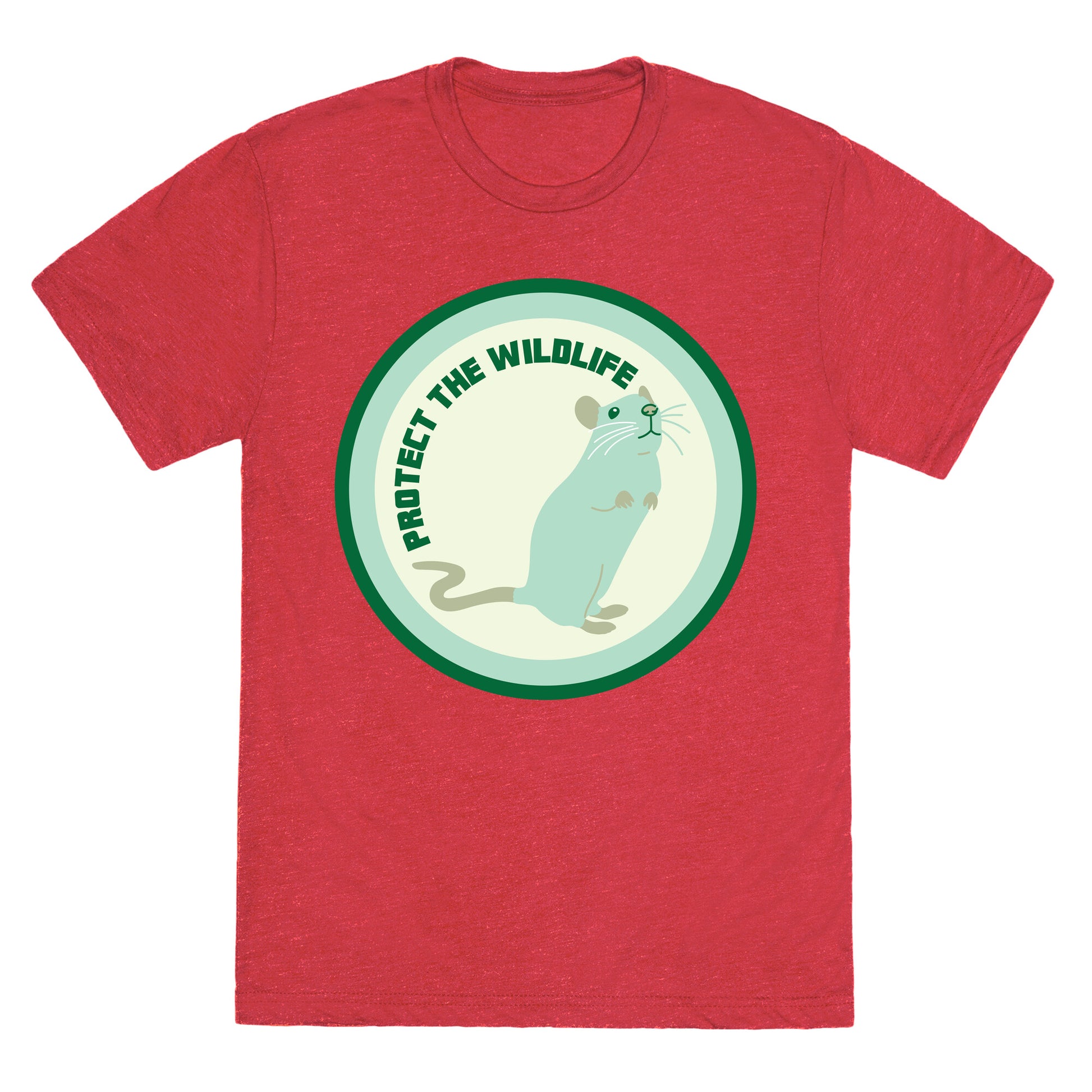 Protect the Wildlife (Rat) Unisex Triblend Tee