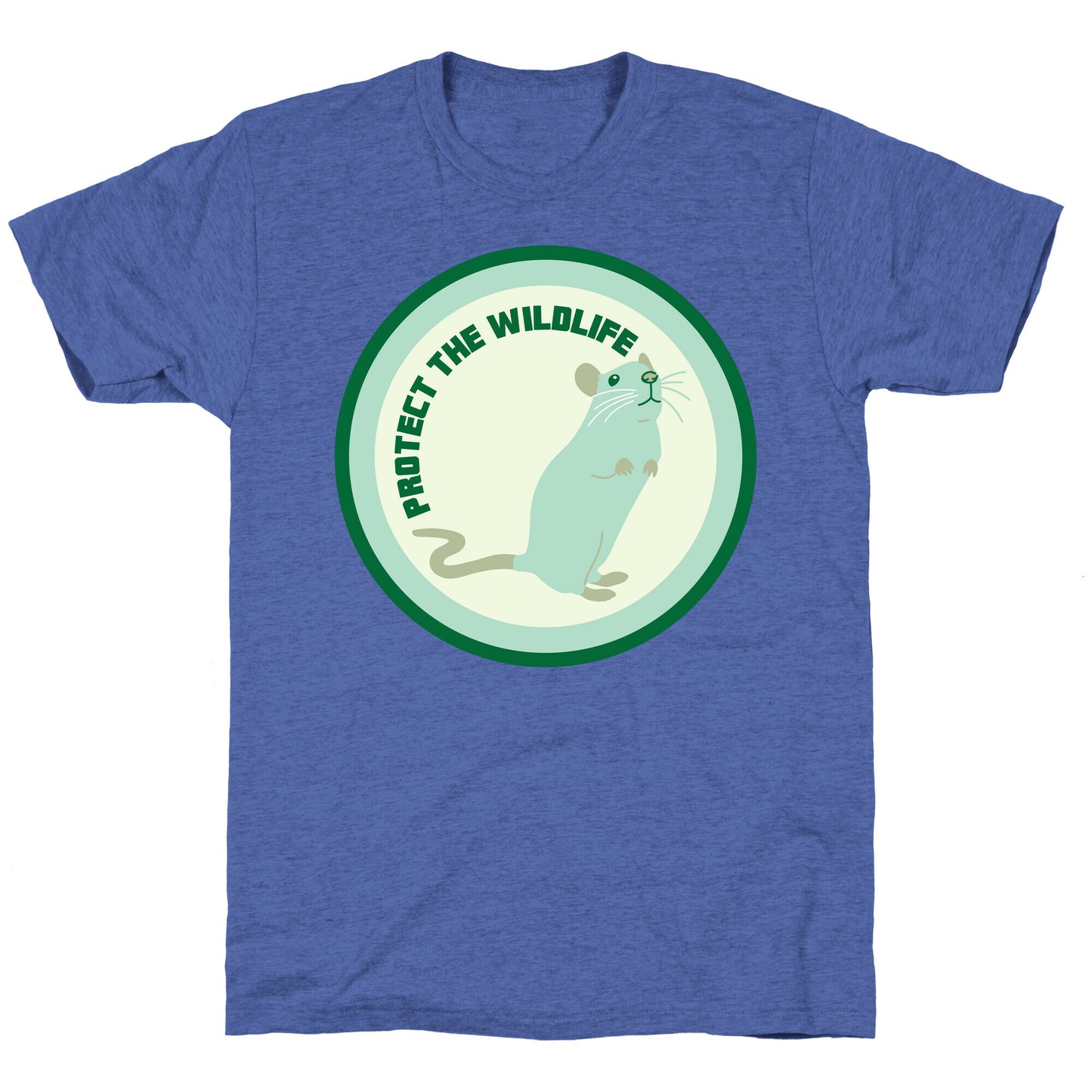 Protect the Wildlife (Rat) Unisex Triblend Tee