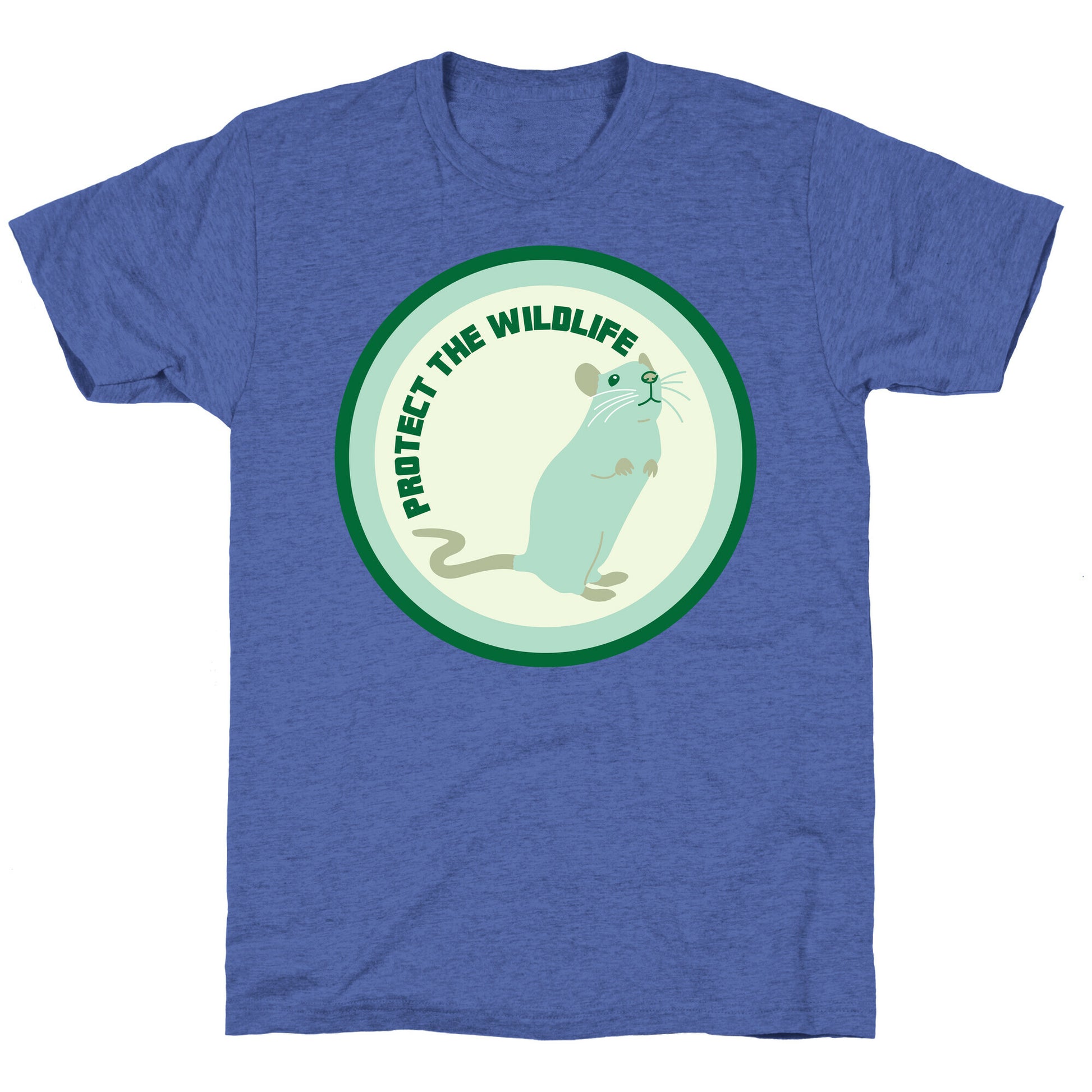 Protect the Wildlife (Rat) Unisex Triblend Tee