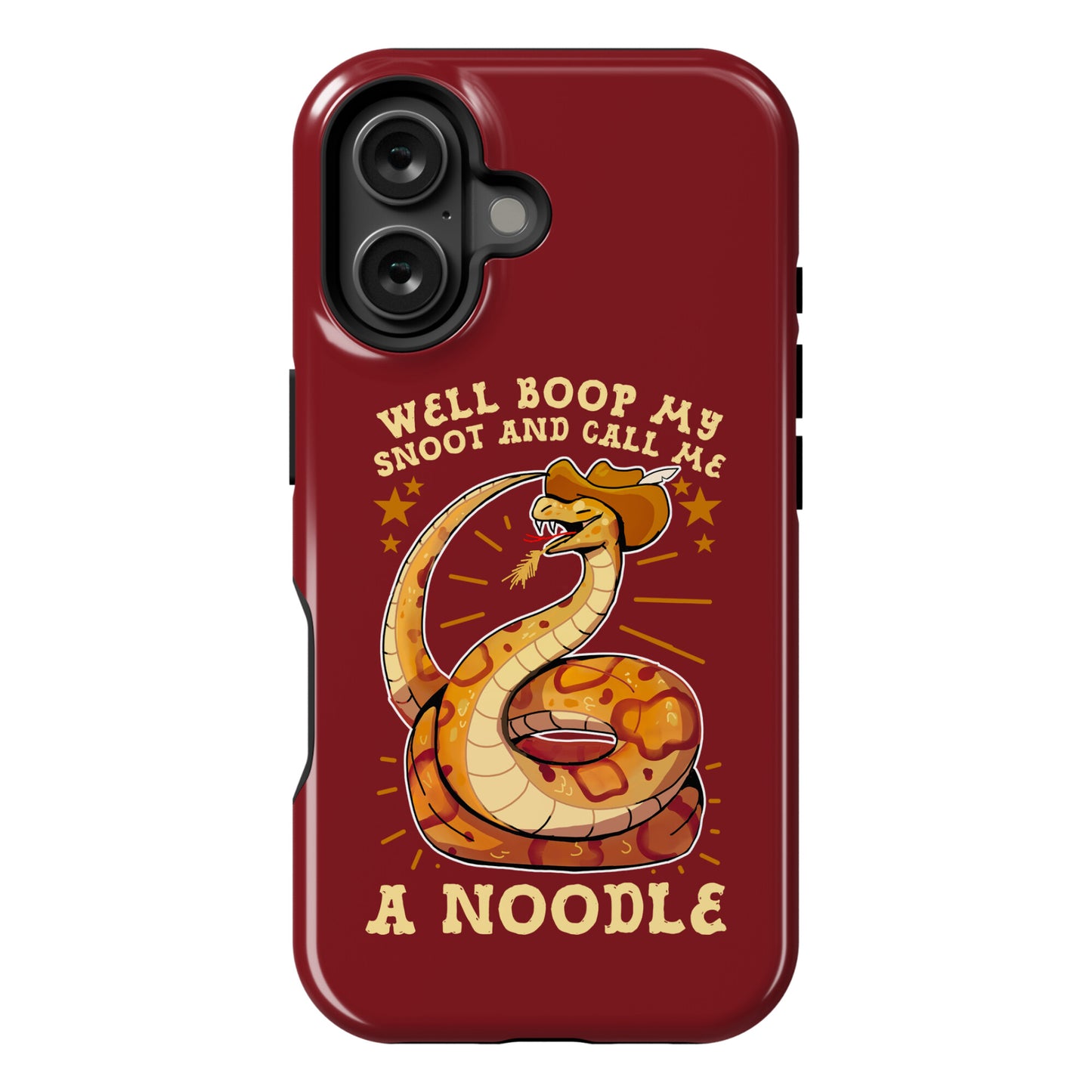 Well Boop My Snoot and Call Me A Noodle!  Phone Case