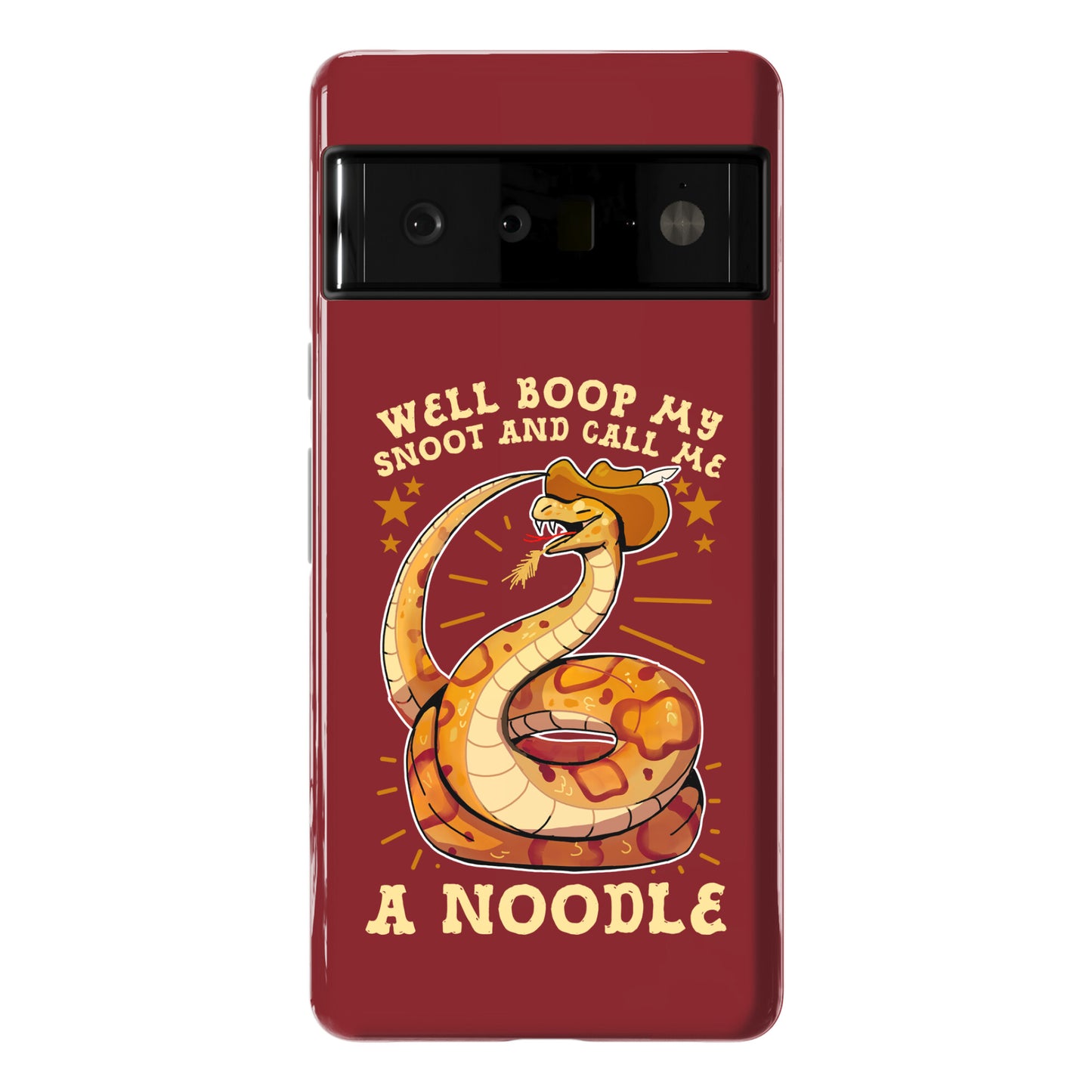 Well Boop My Snoot and Call Me A Noodle!  Phone Case