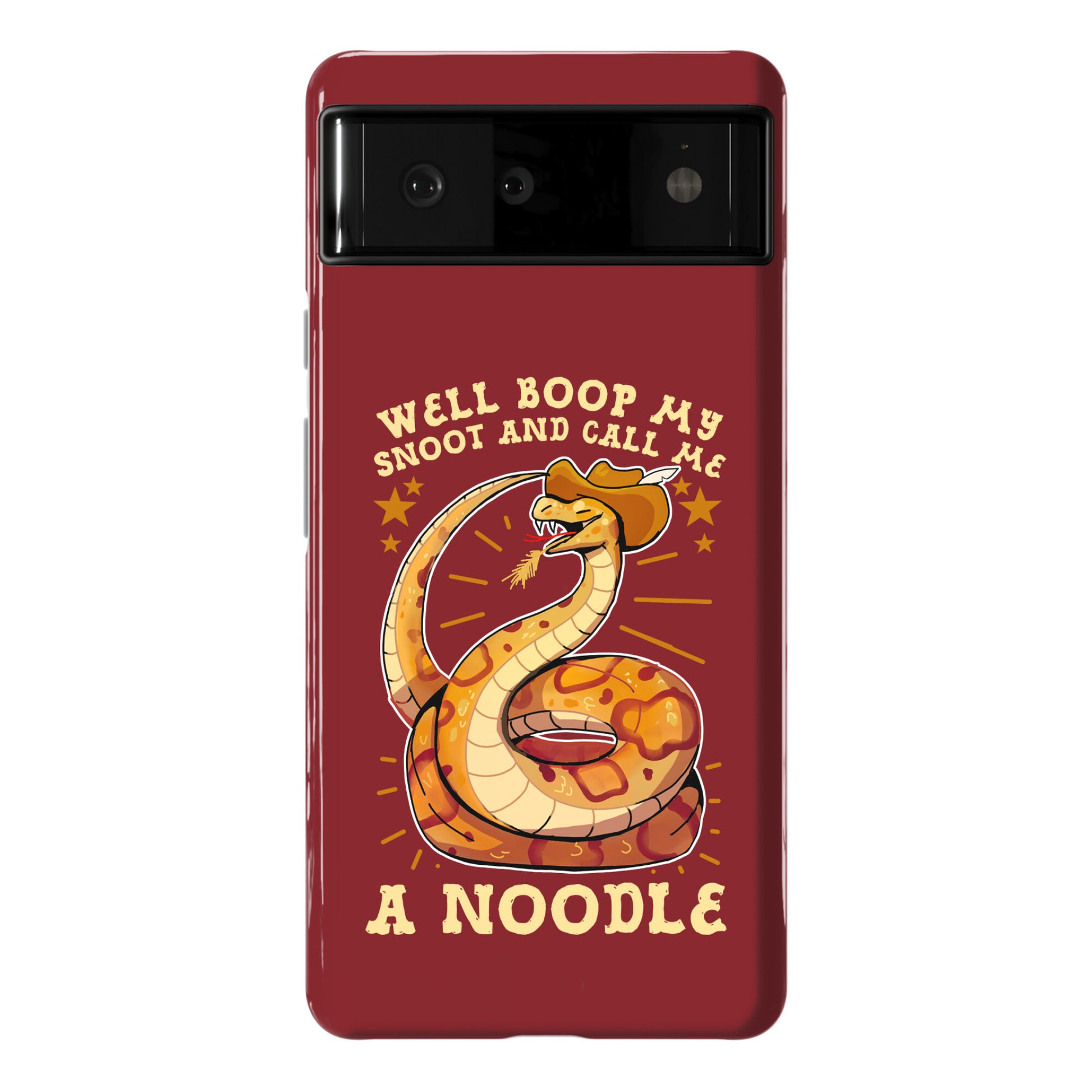 Well Boop My Snoot and Call Me A Noodle!  Phone Case