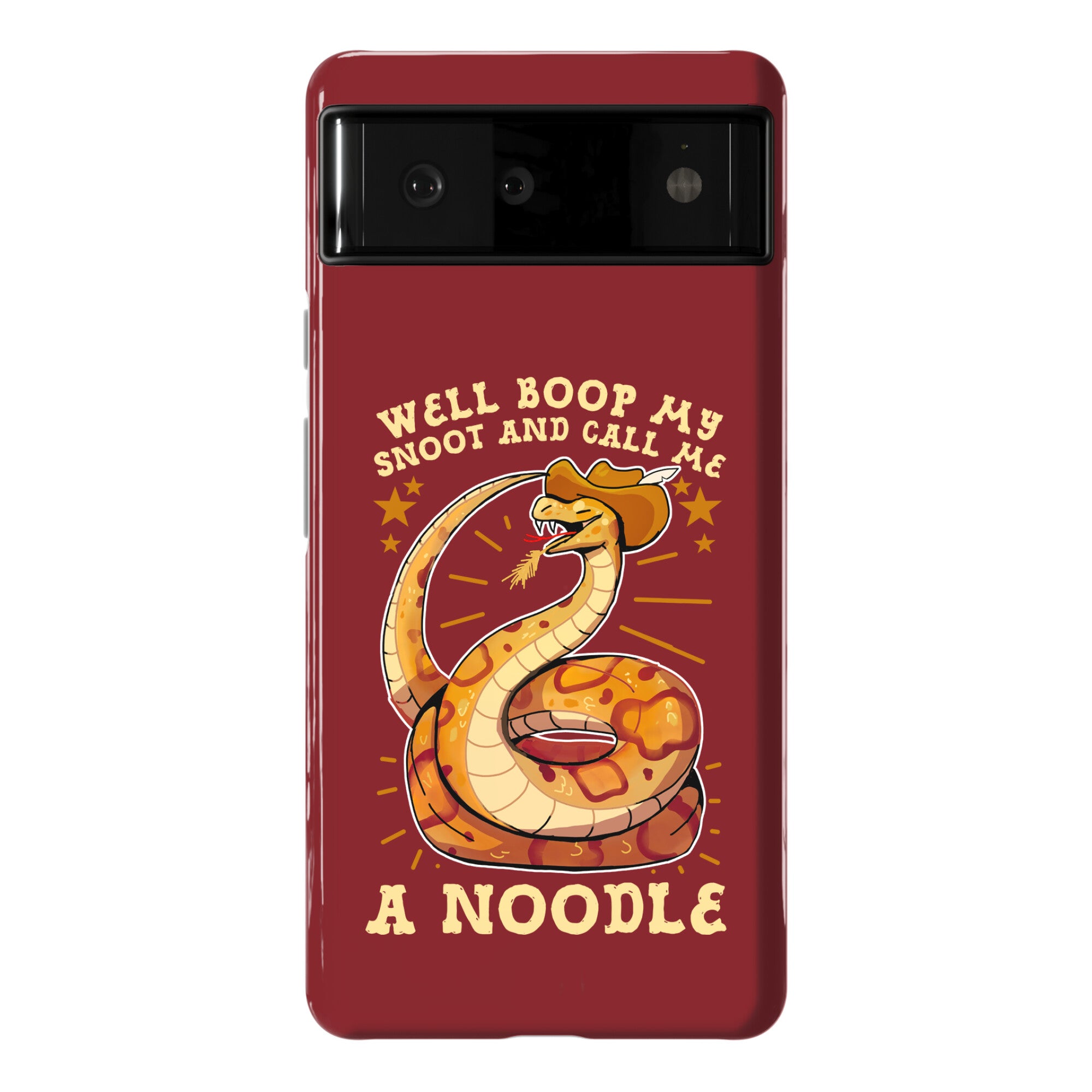 Well Boop My Snoot and Call Me A Noodle!  Phone Case