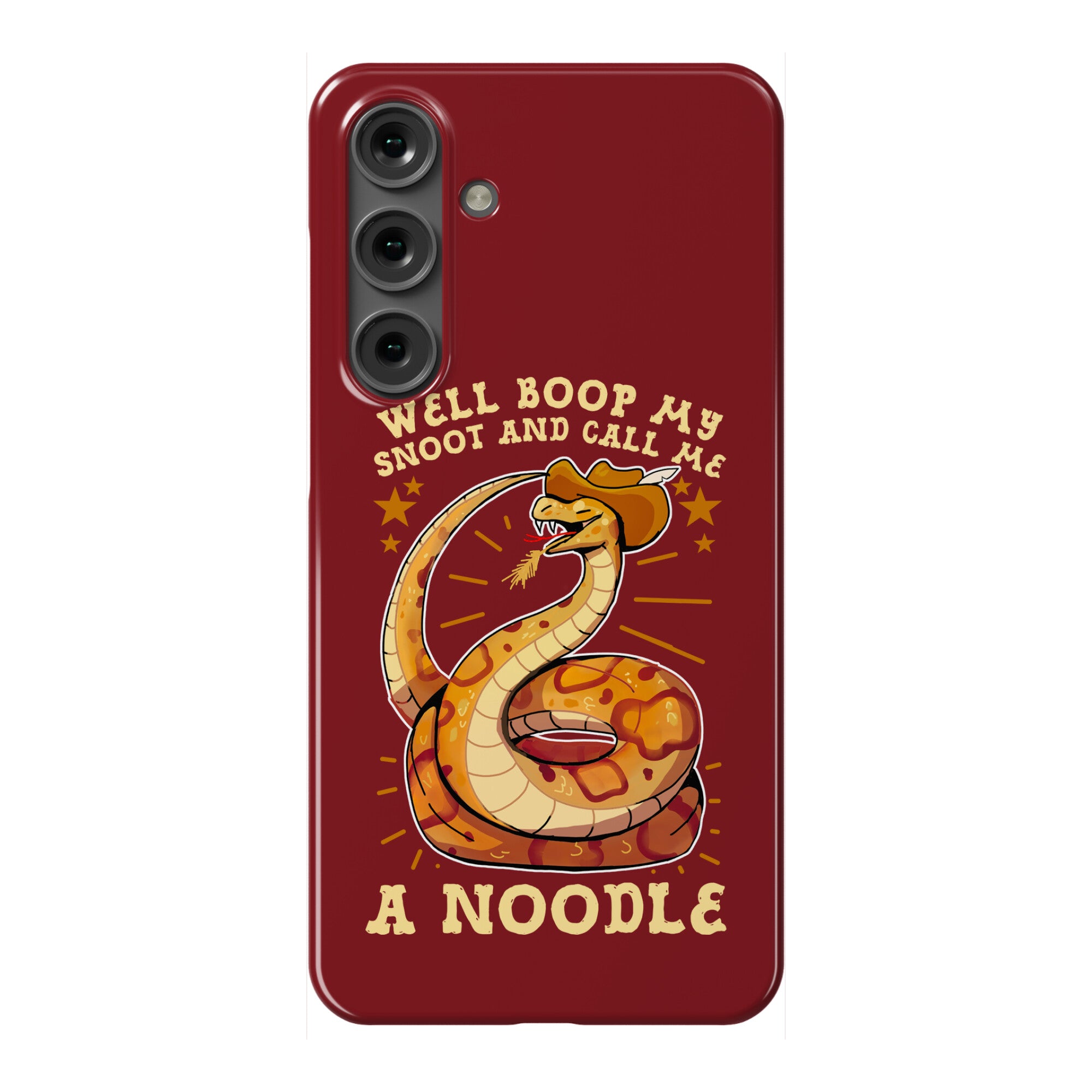 Well Boop My Snoot and Call Me A Noodle!  Phone Case