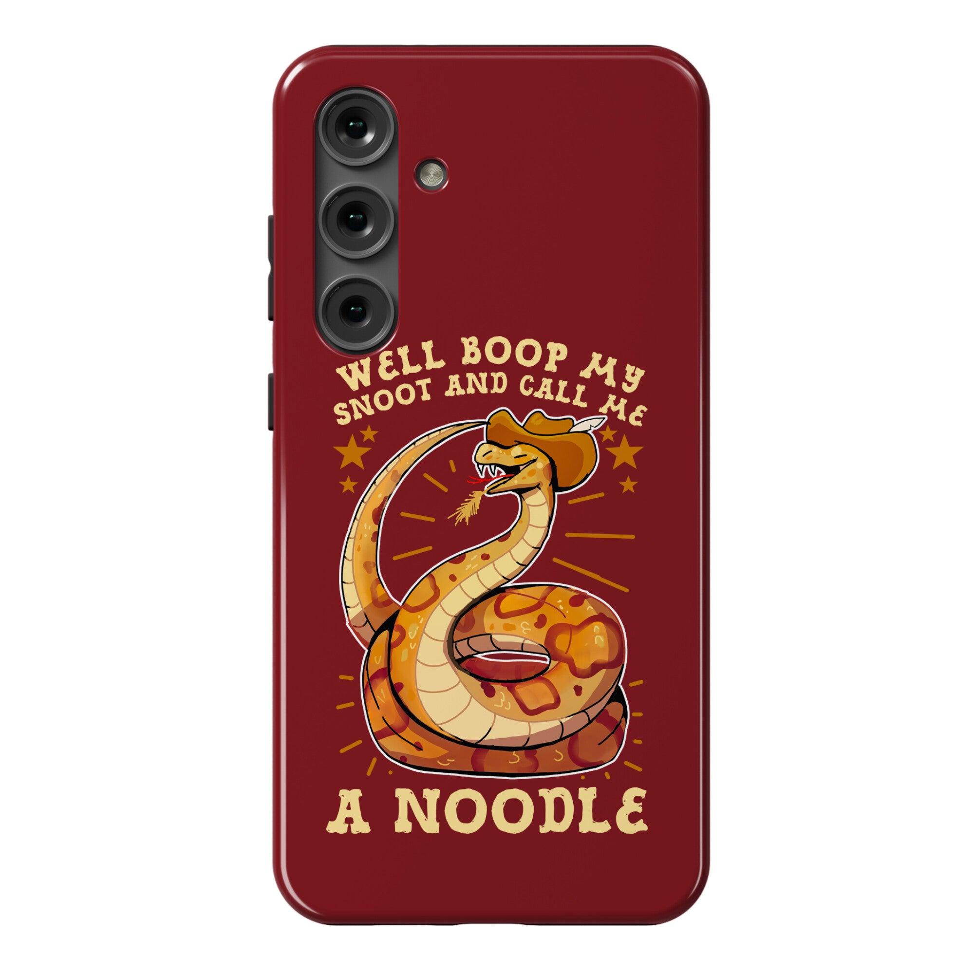 Well Boop My Snoot and Call Me A Noodle!  Phone Case