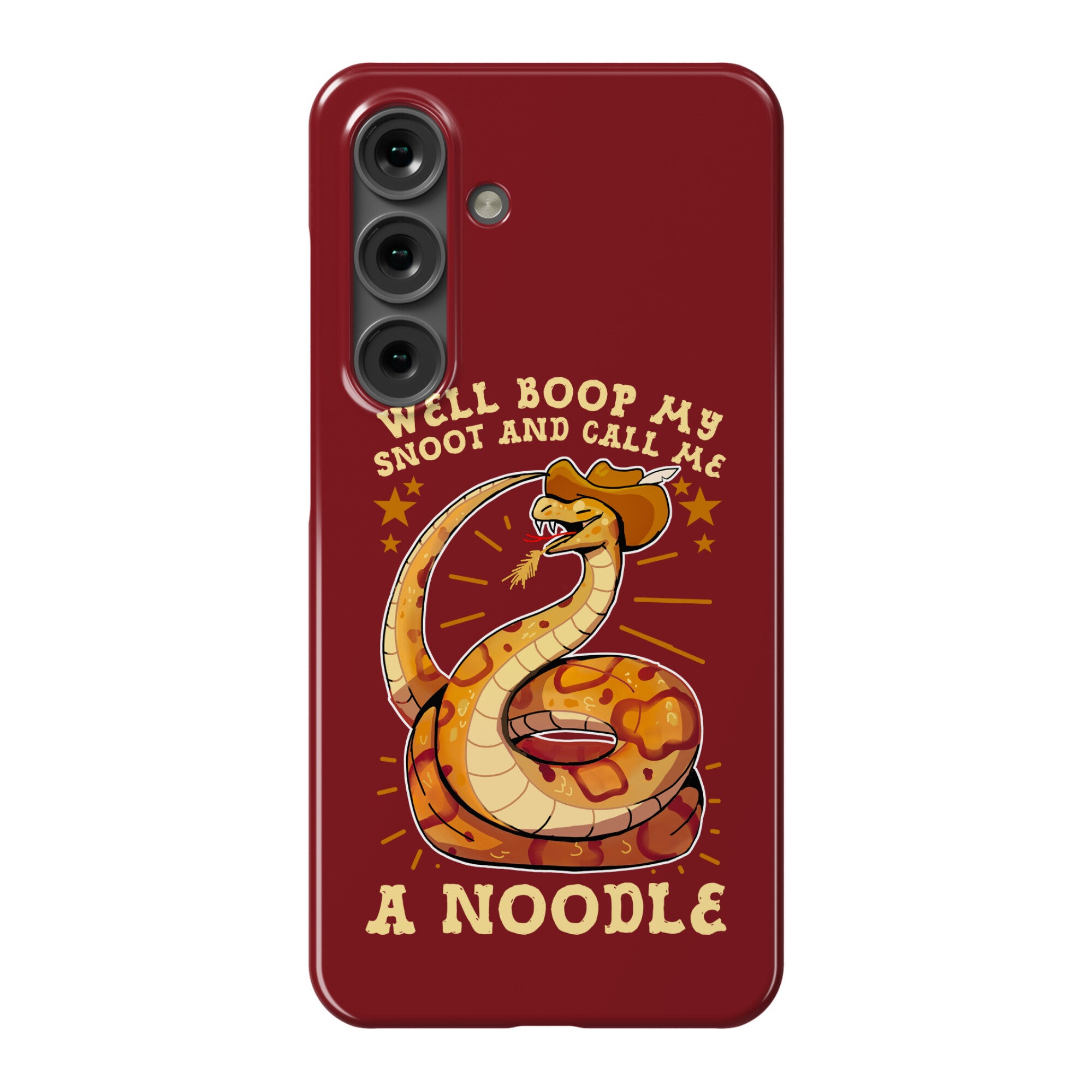 Well Boop My Snoot and Call Me A Noodle!  Phone Case
