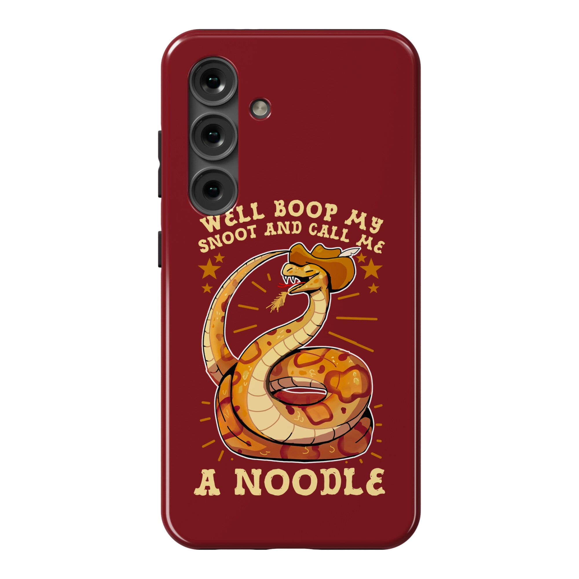 Well Boop My Snoot and Call Me A Noodle!  Phone Case