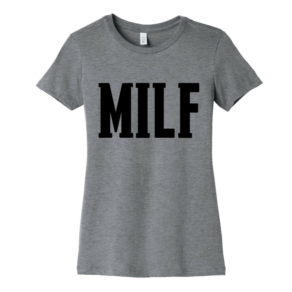 MILF & Motherfucker Pair (MILF) Women's Cotton Tee