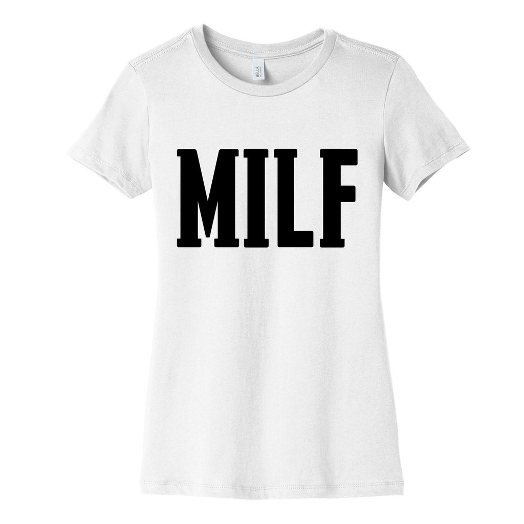 MILF & Motherfucker Pair (MILF) Women's Cotton Tee