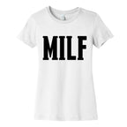 MILF & Motherfucker Pair (MILF) Women's Cotton Tee