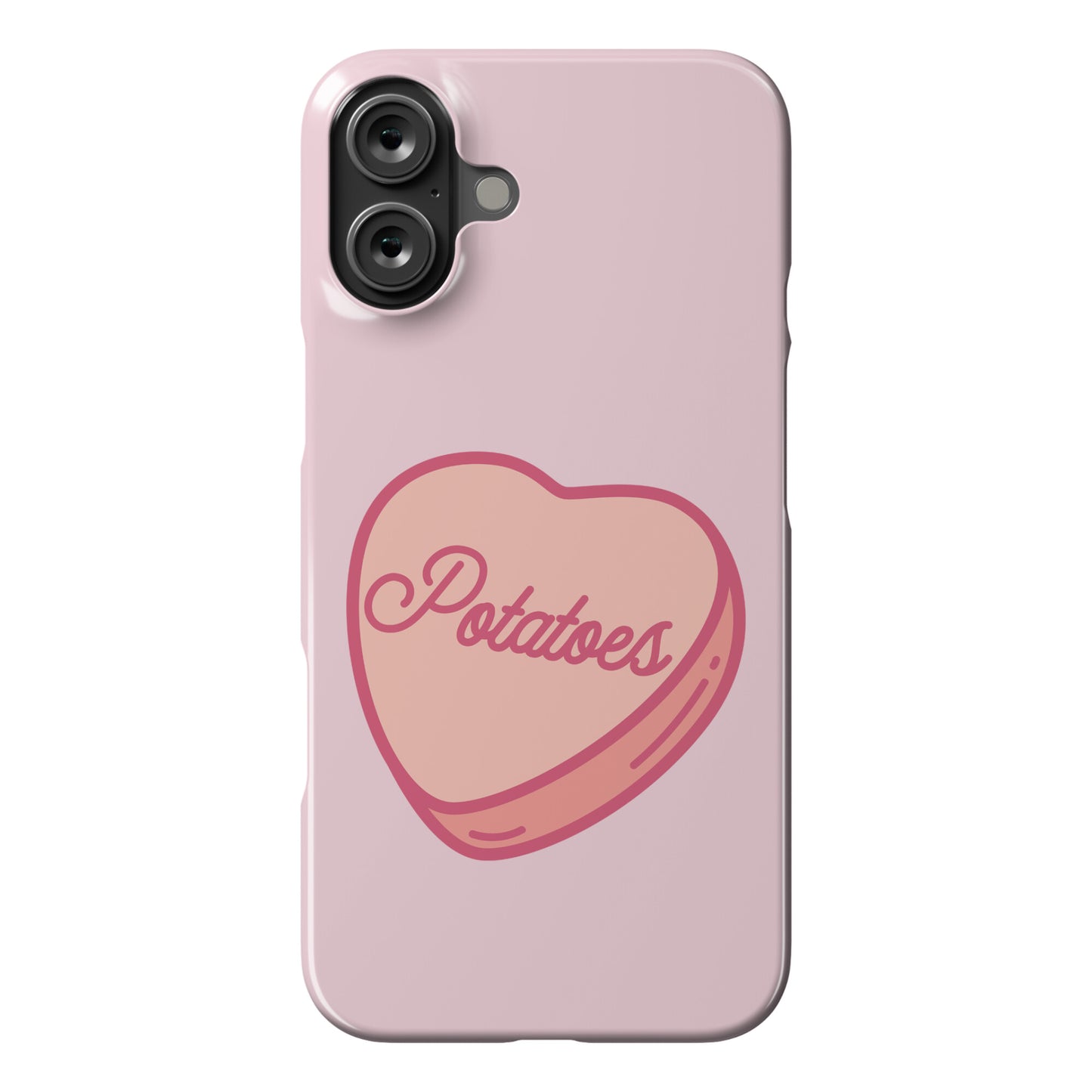 Potatoes Candy Heart Phone Case