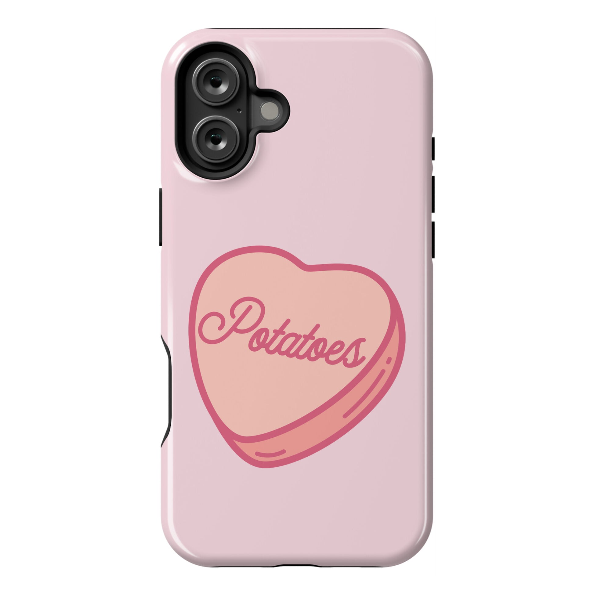 Potatoes Candy Heart Phone Case