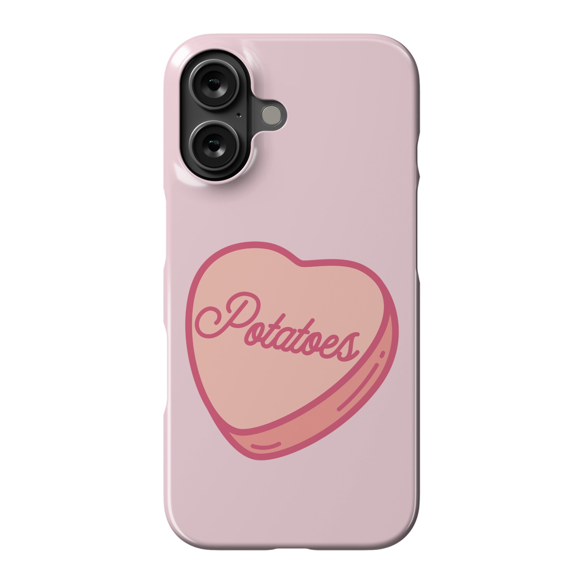 Potatoes Candy Heart Phone Case