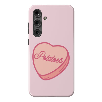 Potatoes Candy Heart Phone Case