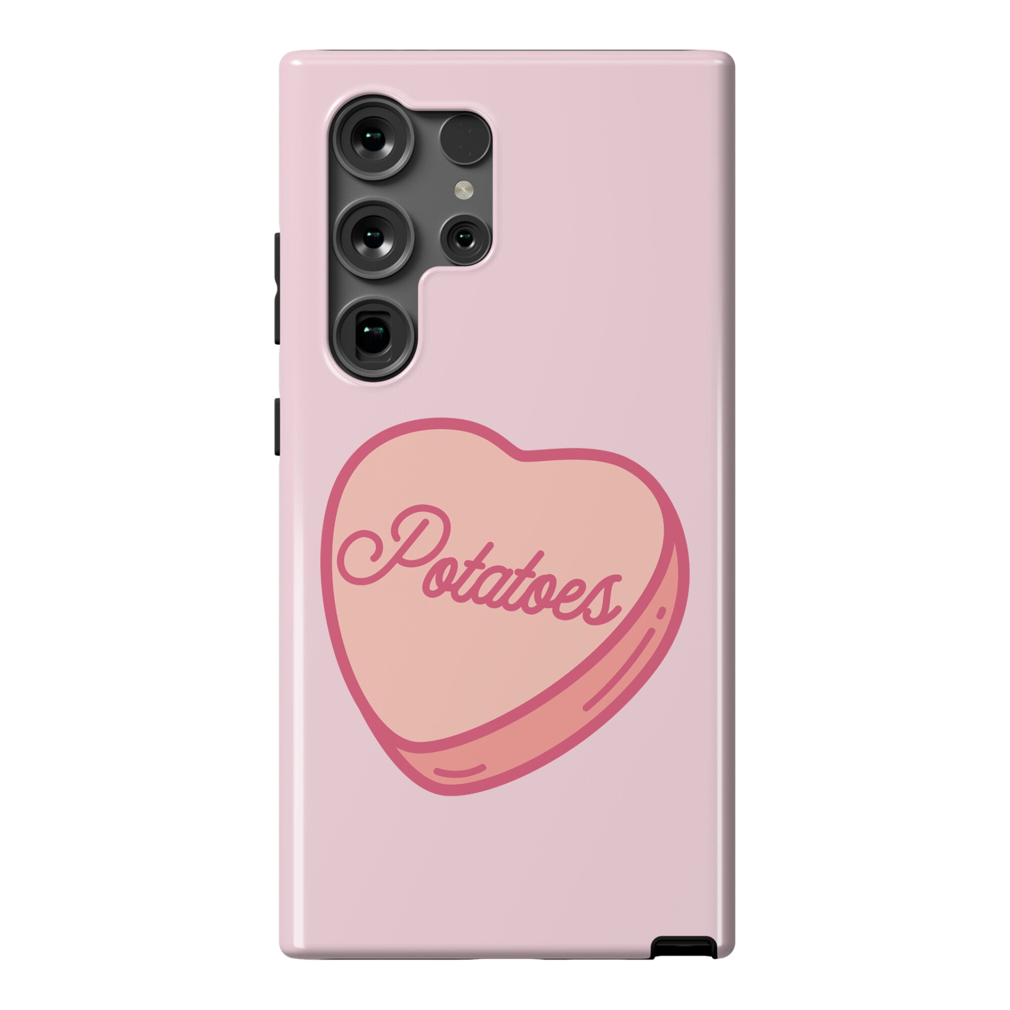 Potatoes Candy Heart Phone Case