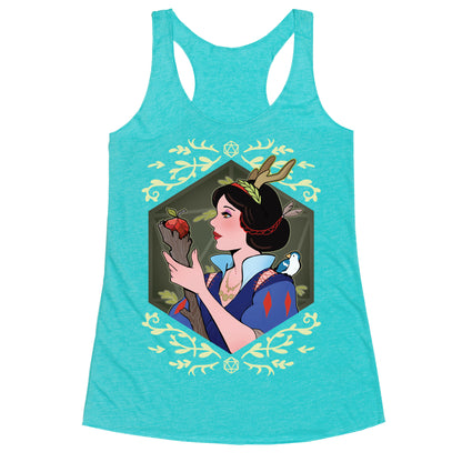 DnD Princesses Snow Druid Racerback Tank